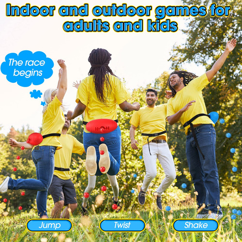Conjunto De Jogos De Festa Sratte Shaking Swing Balls Kids 4