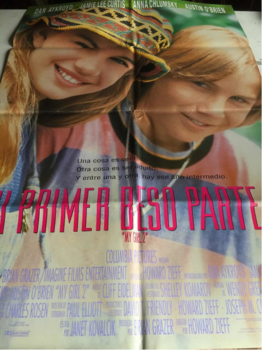 Poster Mi Primer Beso Parte 2 -anna Chlumsky 1994