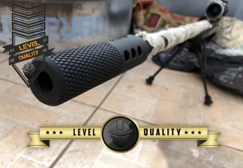 Supressor Silenciador Airsoft Ares Striker S1 Rosca Esq Ccw
