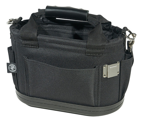 Klein Tools 58890 17-pocket Tool Tote With Shoulder Stra Yyn