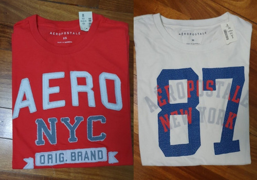 Remera Aeropostale Hombre 100% Original