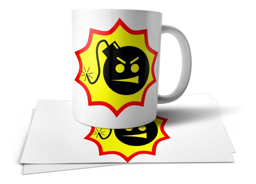 Serious Sam Logo Taza Tu Propio Estilo