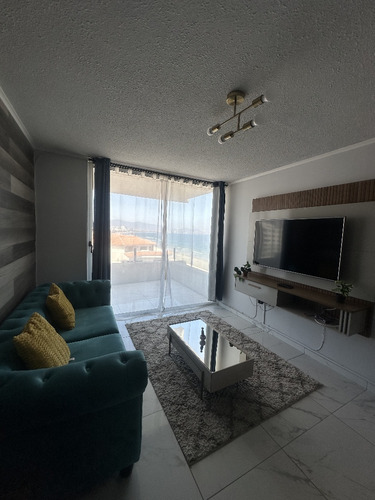 ¡depto De Lujo En Primera Línea! Remodelado, Full Amoblado!