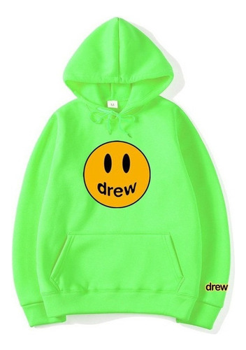 K Drew Justin Bieber - Sudadera Con Capucha Verde Fruto