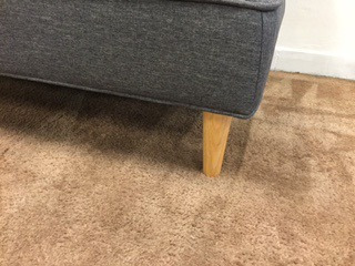 Imagen 4 de 9 de Futon Luka Vintage Sillón Cama 1 Plaza Sofa 3 Cuerpos Outlet
