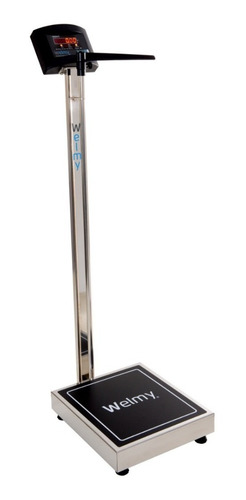 Imagem 2 de 7 de Balança Digital Inox Premium Antropométrica W200a 50g Welmy