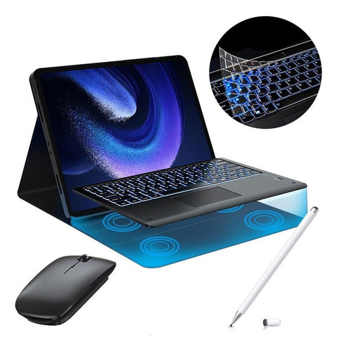 Ws Capa De Teclado, Caneta E Mouse Para Xiaomi Poco Pad 12.1
