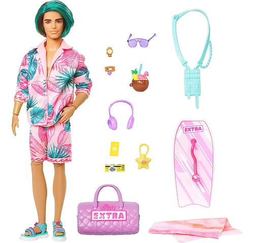 Ken Extra Fly Con 15 Accesorios - Envio Gratis