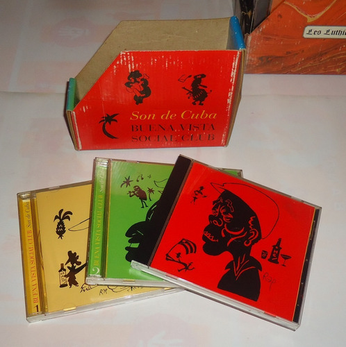 Bot Set 3 Cds Pagina 12 Buena Vista Social Club  Como Nuevos