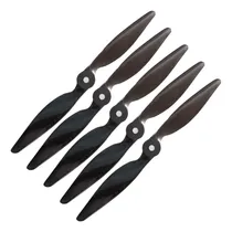Comprar 5 Helices Mhs 9\u002F6 Para Motores Elétricos Aproximadamente 1400kv Aeromodelo Cor Preto