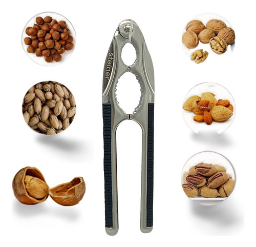 Cascanueces Pinza Quebrador Rompe Nueces/ Mariscos Steiner