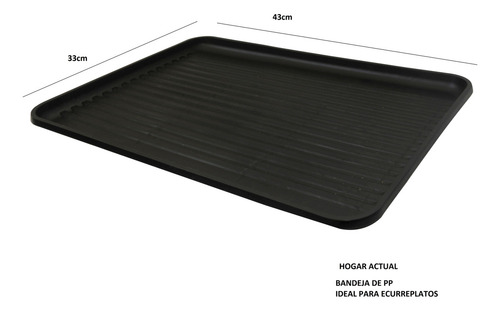 Bandeja Plástica De Repuesto P/escurreplatos Hogar Actual
