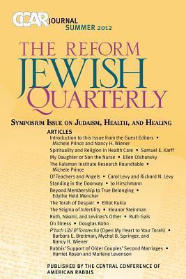 Libro Ccar Journal, The Reform Jewish Quarterly Summer 20...