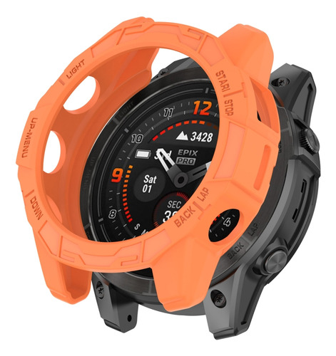 Funda De Reloj Tpu Para Garmin Epix Pro 47 Mm/fenix 7/7 Pro/