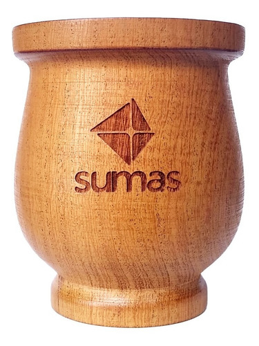 Mates Personalizados Souvenir Madera Artesanal X 10 Sumas