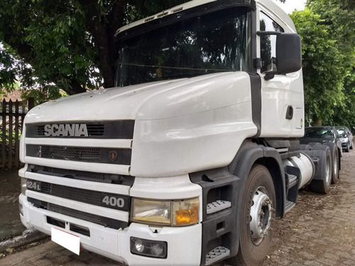 Scania T124 La 6x2 Na 400 Ano 2001/02 Todo Revisado.