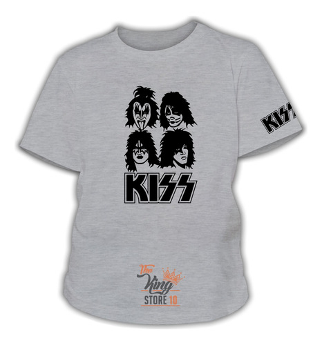 Polera De Niño, Kiss, Rock, Metal, Musica, Fans 