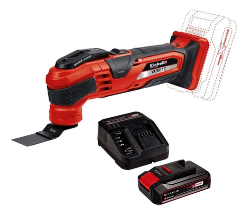  Kit Multimaxx Inal. Varrito Einhell + Carg Y Bat 2,5 Ah