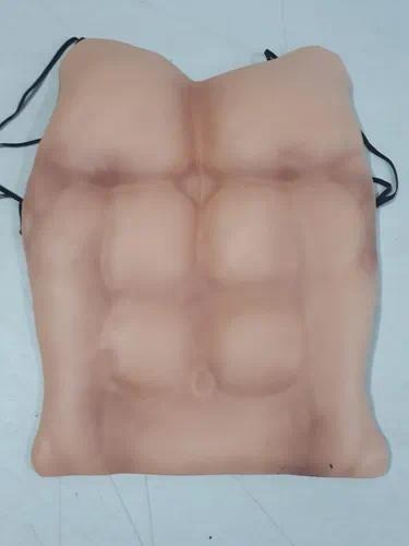Simulación De Músculos Abdominales Falsos Del Pecho