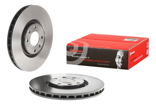 Disco Brembo Peugeot 208 1.2 Thp 110 2014 A 2019 Del Pza