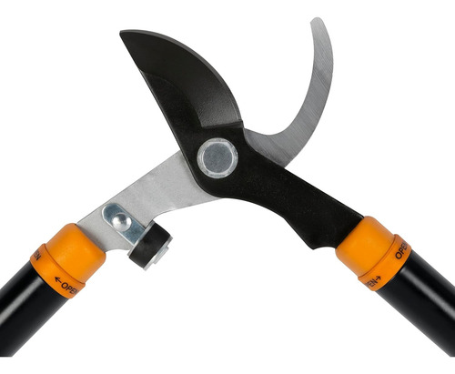 Tijera Para Podar Fiskars De 18 Pulg Negro Naranja
