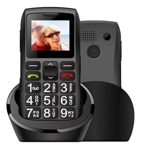 ~ Teléfono Celular Simple Para Personas Mayores Desbloqueado
