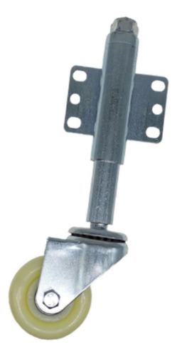 Rueda De Soporte Para Puerta Con Resorte, Rueda Giratoria De