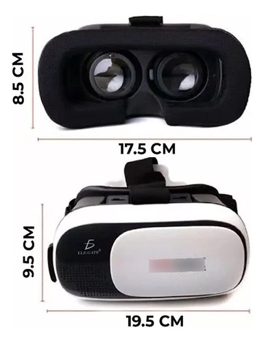 Gafas De Realidad Virtual Para Celular Vr Box 3d 360°