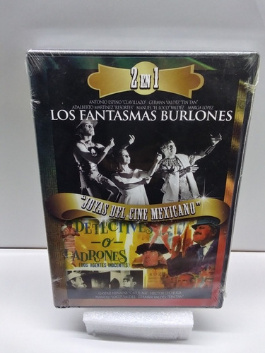 Dvd 2 En 1. Los Fantasmas Burlones/detectives O Ladrones