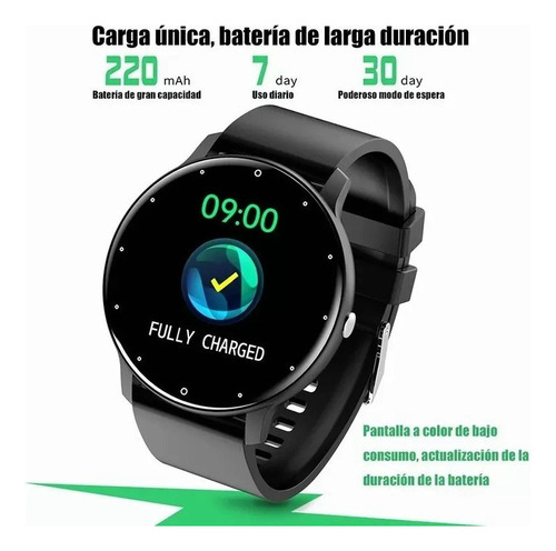 Reloj Inteligente Resistente Al Agua Bluetooth 1.28 Zl02
