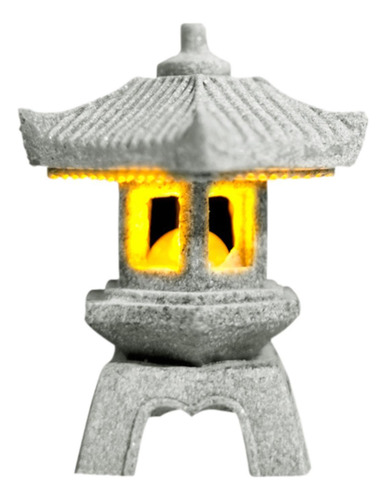 Figura En Miniatura De Linterna De Pagoda, Mini Estilo B
