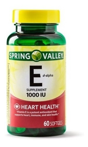 Vitamina E 1000 Iu 670mg Spring