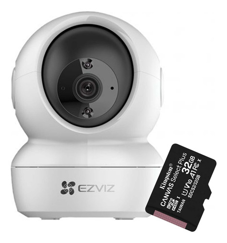 Kit Cámara De Seguridad Ezviz C6n + Micro Sd 32 Gb