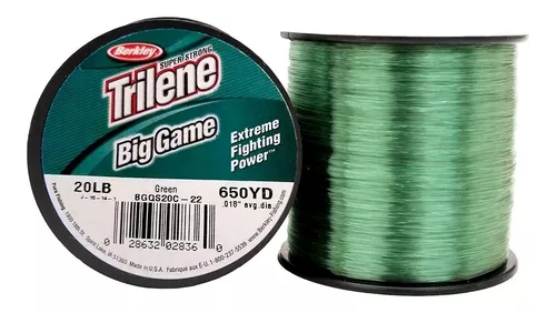 Sedal Linea Triline 20 Lb 594 Mts Big Game Caña Pesca Linea