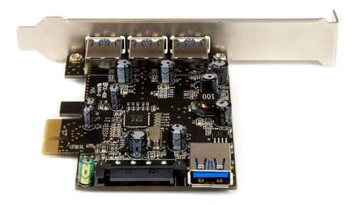 Startech. Com Tarjeta Pci Express Usb 3.0 De 4 Puertos 3 Ext