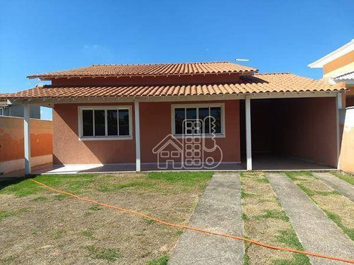 Casa Com 3 Dormitórios À Venda, 70 M² Por R$ 450.000,00 - Itaupuaçu - Maricá/rj - Ca1426