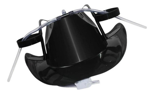 Para 2 Uds Casco Para Beber Cola Soda Tapas De Paja Fiesta