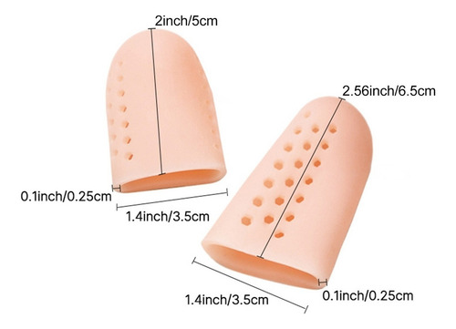 . Juego De 8 Pares De Fundas Saludables For Dedos De Los