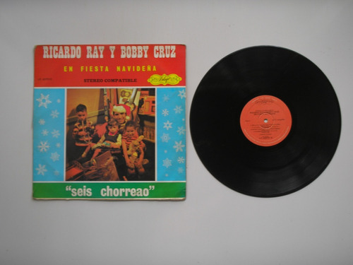 Lp Vinilo Ricardo Ray Bobby Cruz En Fiesta Navideña 1979