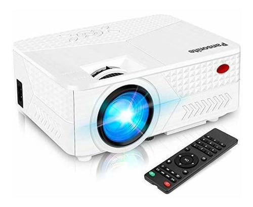 Pansonite Mini Projector For Outdoor Movies Support 1080p A