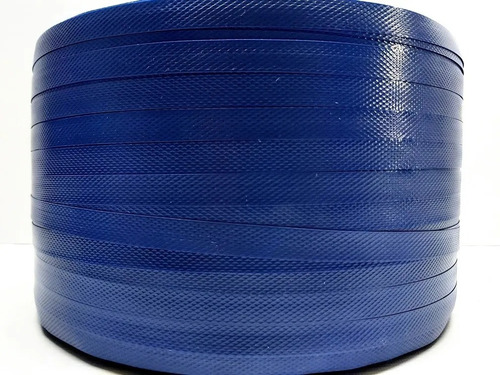 Zuncho Artesanal Plastico Azul - Canastos Bolso