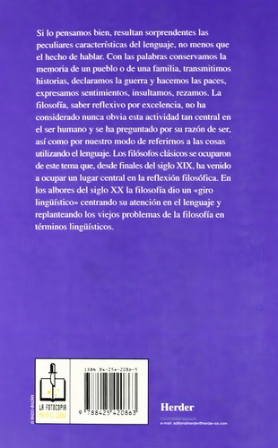 Filosofía Del Lenguaje Francisco Conesa Jaime Nubiola Herder
