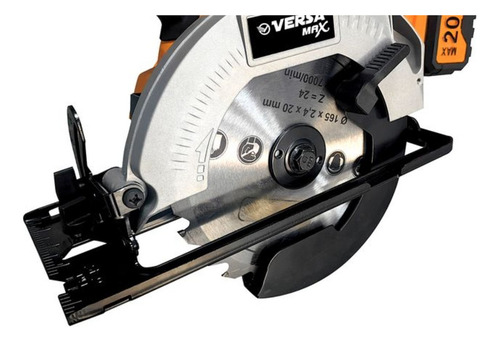 Sierra Circular Inalambrica Brushless A Bateria Color Naranja/Negro