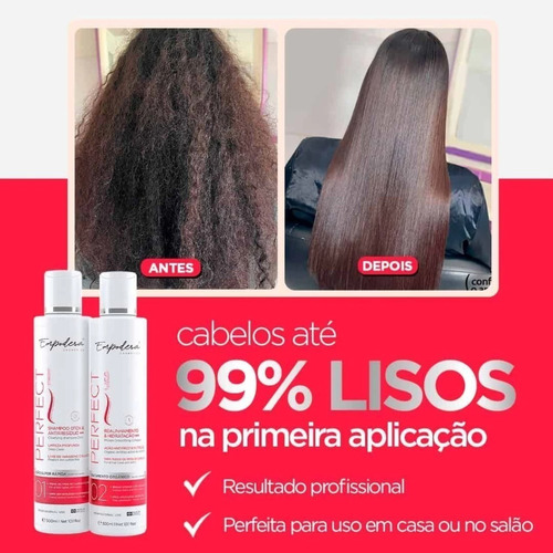 Kit Progressiva E Btox Orgânicos Sem Formol Efeito Matizador