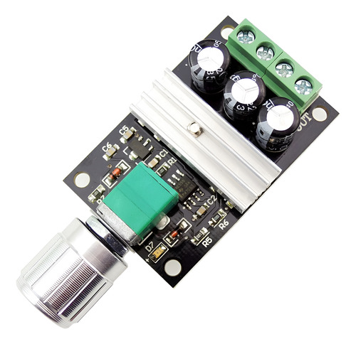Regulador De Velocidad Motor Dc Pwm 3 A 6-28v