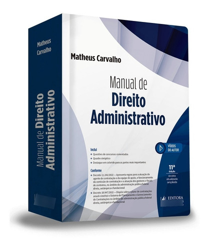 Manual De Direito Administrativo - Carvalho - Edição Atual