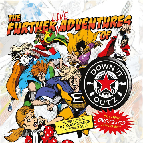 Down N Outz The Further Live Adventures 2 Cd Dvd Def Leppard