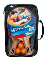 Comprar Set De 4 Raquetas, Bolas\u002Fposte\u002Fnet Runic