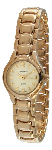 Timetech Mujer Chapado Oro Panther Enlace Pulsera Vesti...