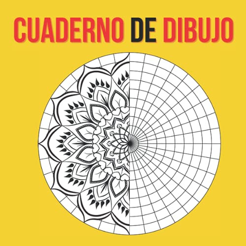 Cod/6w Cuaderno De Dibujo: Cuadricula Circular | Crea Y Colo